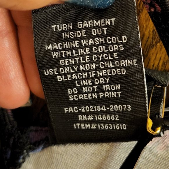 Torrid Size 3 (22/24W) Disney Lilo & Stitch Tattoo Handkerchief Skater Dress NWT - Picture 8 of 13